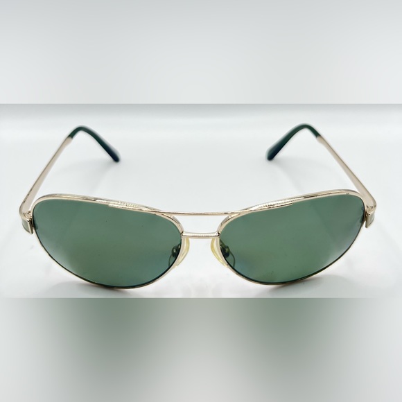 Vintage Calvin Klein CK7415S Gold Pilot Sunglasses Frames Only - Picture 3 of 8